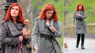 Hey, Rumer Willis, Did That Coat Come With A Stowaway?